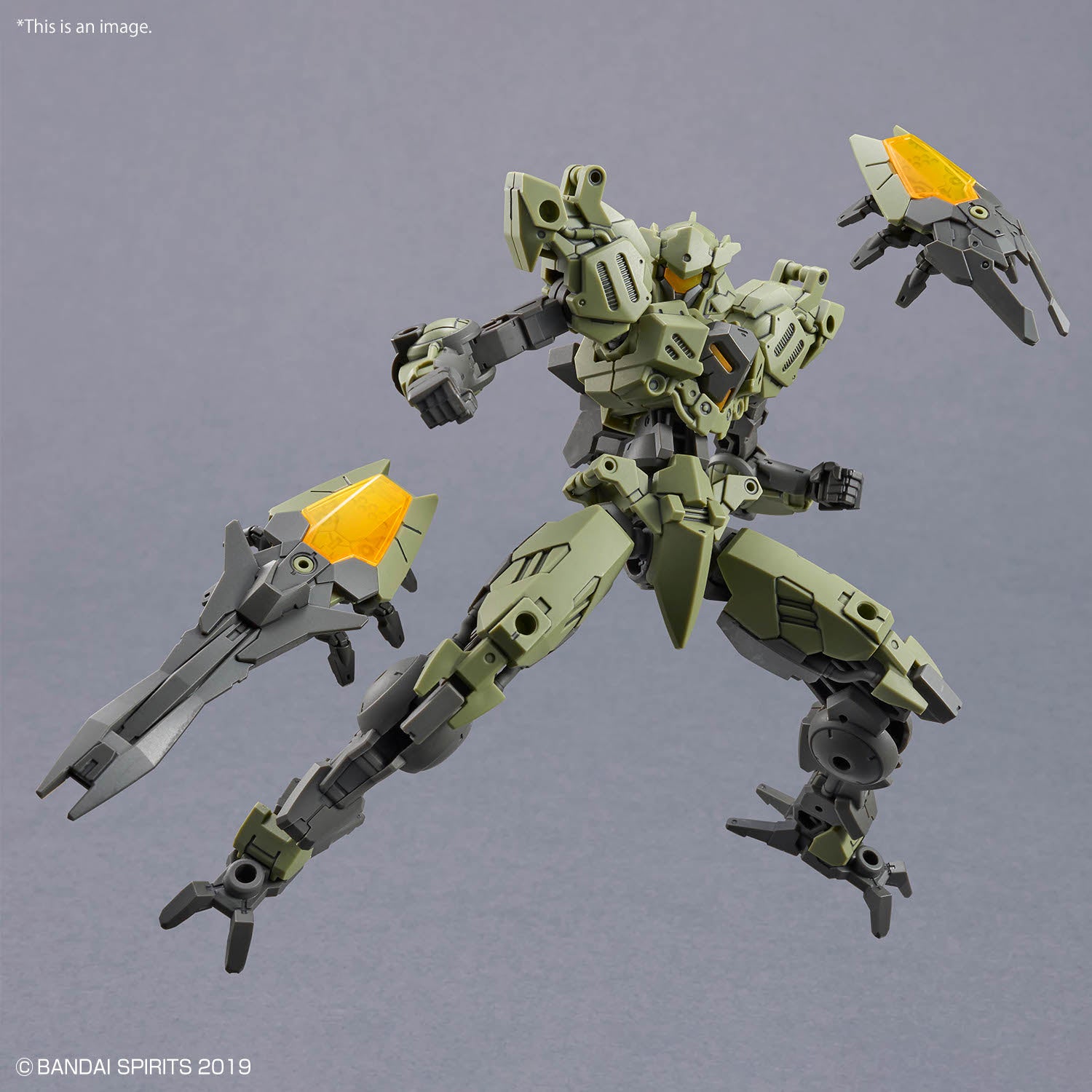 2825328 5072548 Bandai 30 Minutes Missions 30MM #079 1/144 bEXM-40 Novalv (GREEN) Model Kit 4573102725486