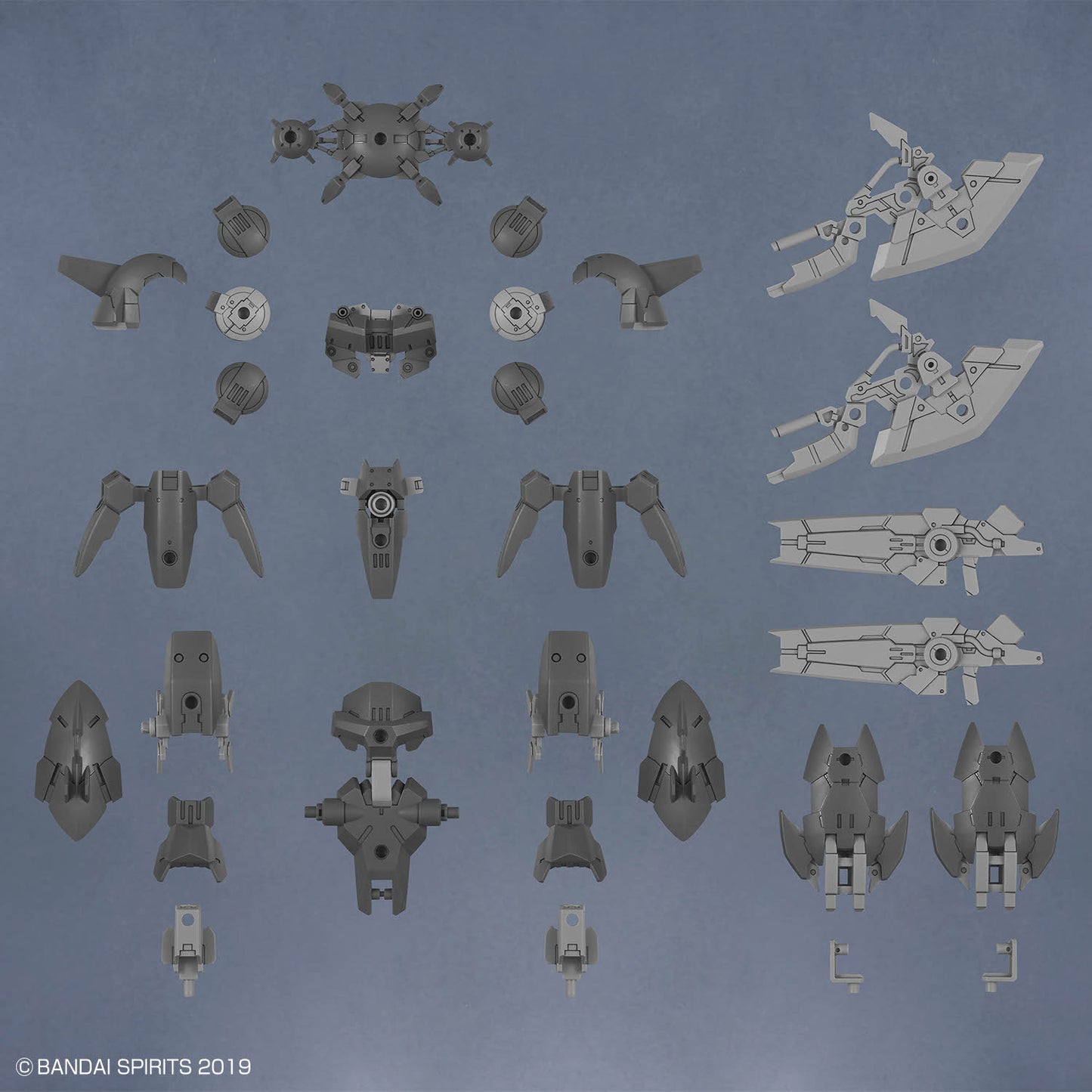2825329 5072549 Bandai 30 Minutes Missions 30MM 1/144 Option Parts Set 23 (Full Armor Unit 2) Model Kit 4573102725493