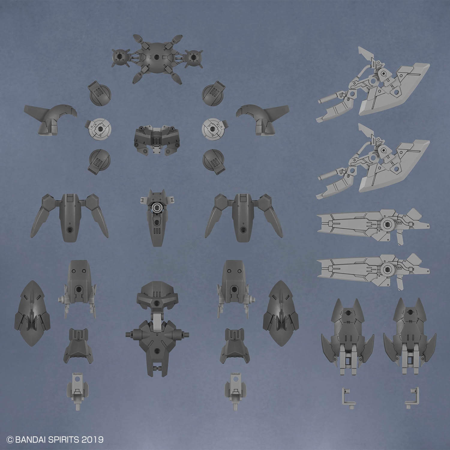2825329 5072549 Bandai 30 Minutes Missions 30MM 1/144 Option Parts Set 23 (Full Armor Unit 2) Model Kit 4573102725493