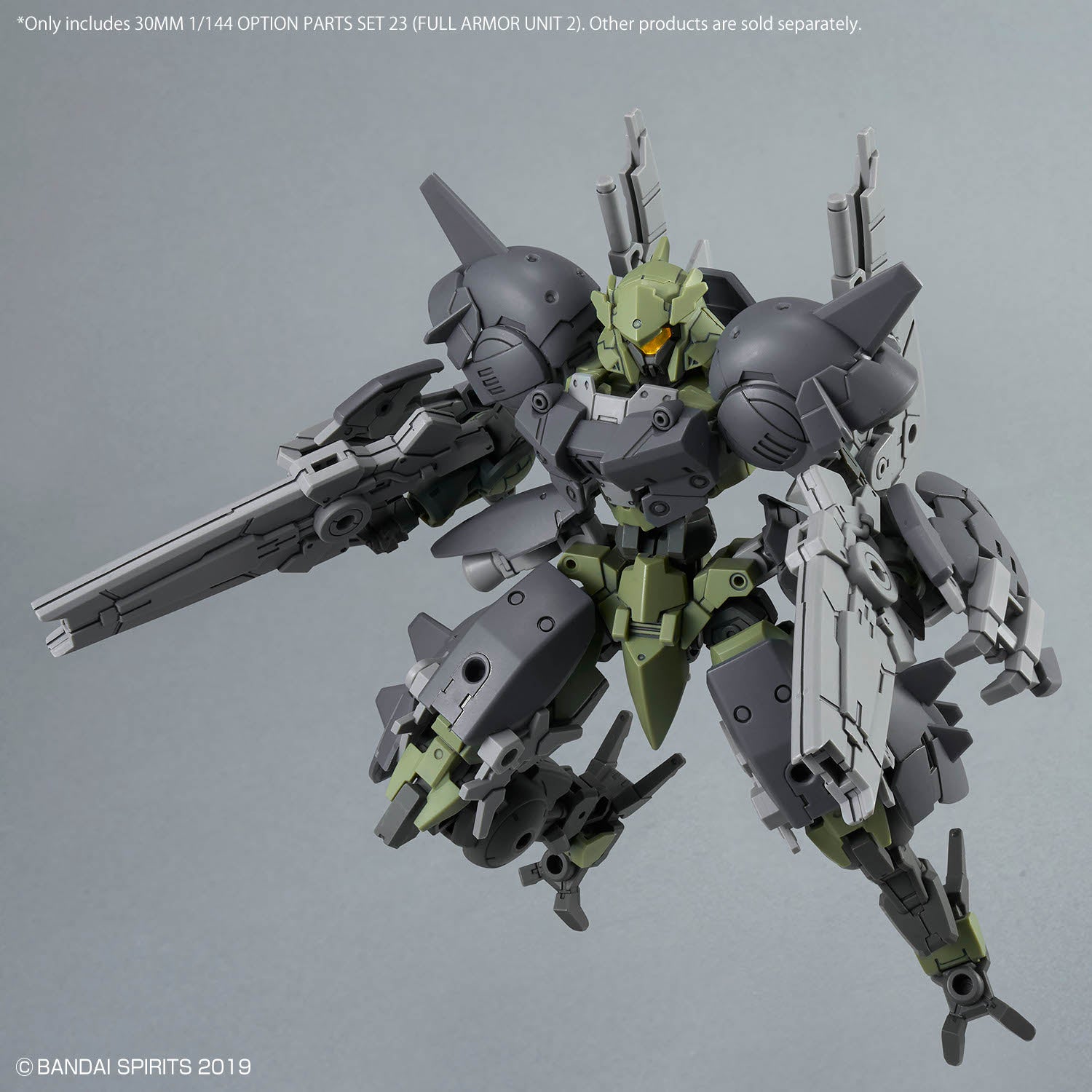 2825329 5072549 Bandai 30 Minutes Missions 30MM 1/144 Option Parts Set 23 (Full Armor Unit 2) Model Kit 4573102725493