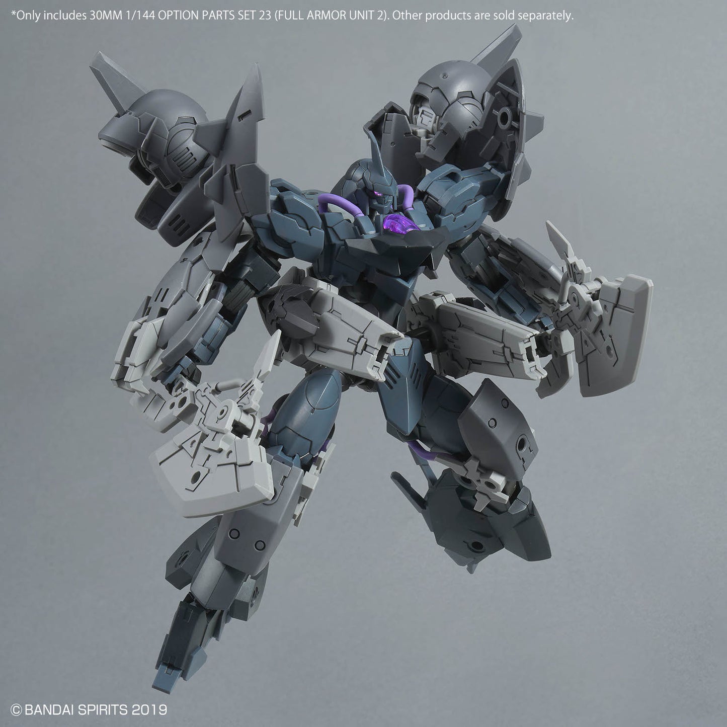2825329 5072549 Bandai 30 Minutes Missions 30MM 1/144 Option Parts Set 23 (Full Armor Unit 2) Model Kit 4573102725493