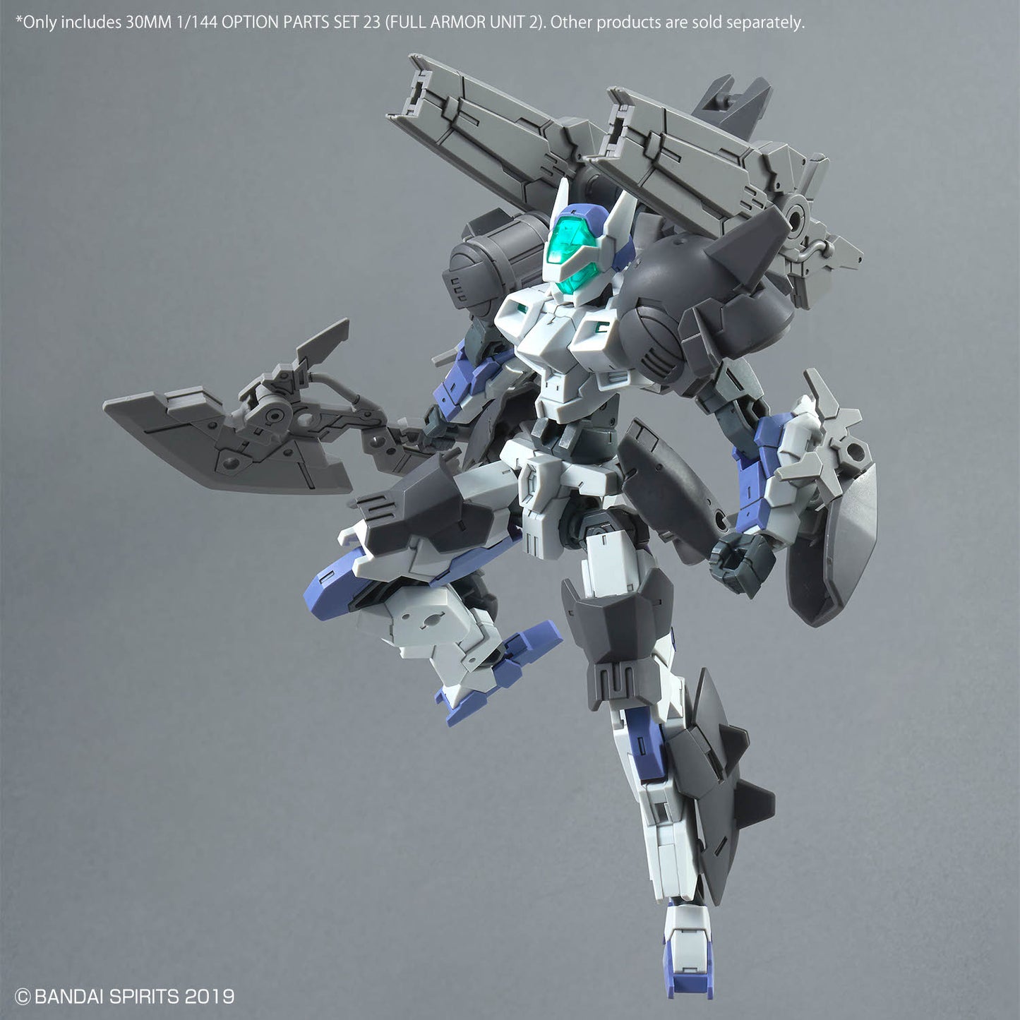 2825329 5072549 Bandai 30 Minutes Missions 30MM 1/144 Option Parts Set 23 (Full Armor Unit 2) Model Kit 4573102725493