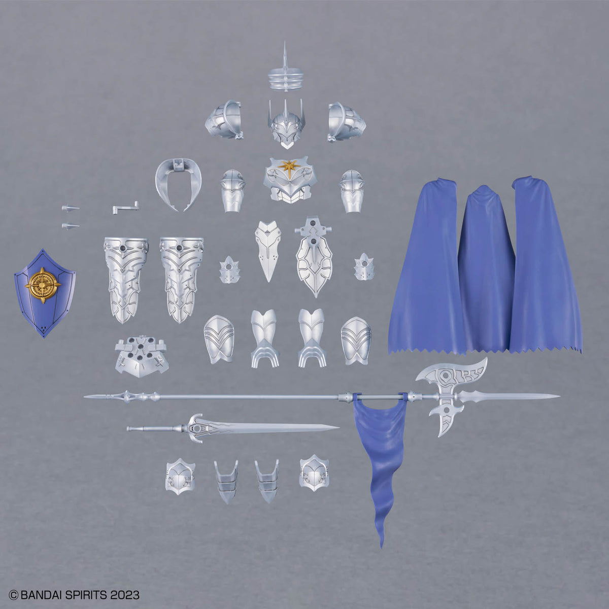 2825351 5072554 Bandai 30 Minutes Fantasy 30MF #A-20 Class Up Armor Liber Commander Model Kit 4573102725547