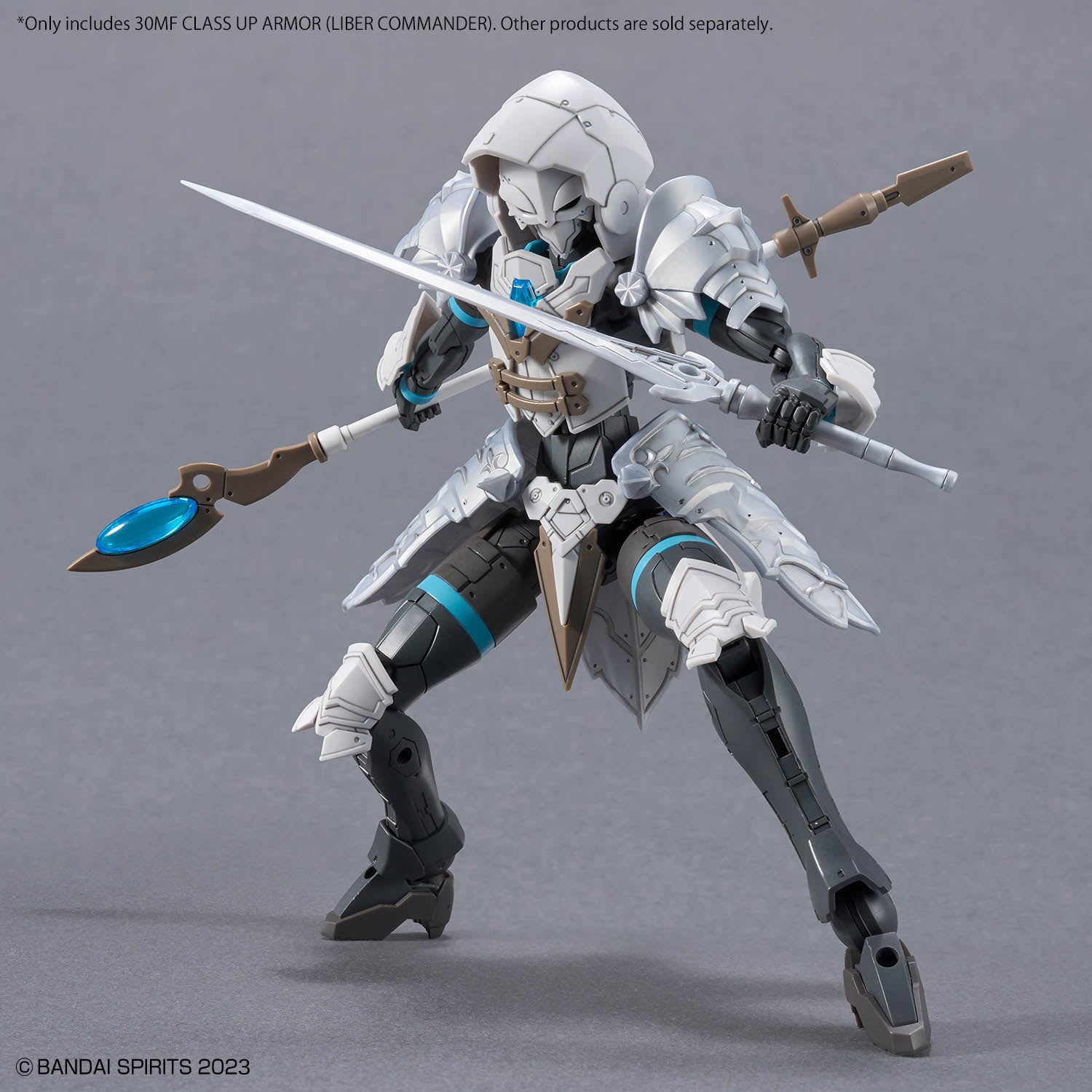 2825351 5072554 Bandai 30 Minutes Fantasy 30MF #A-20 Class Up Armor Liber Commander Model Kit 4573102725547