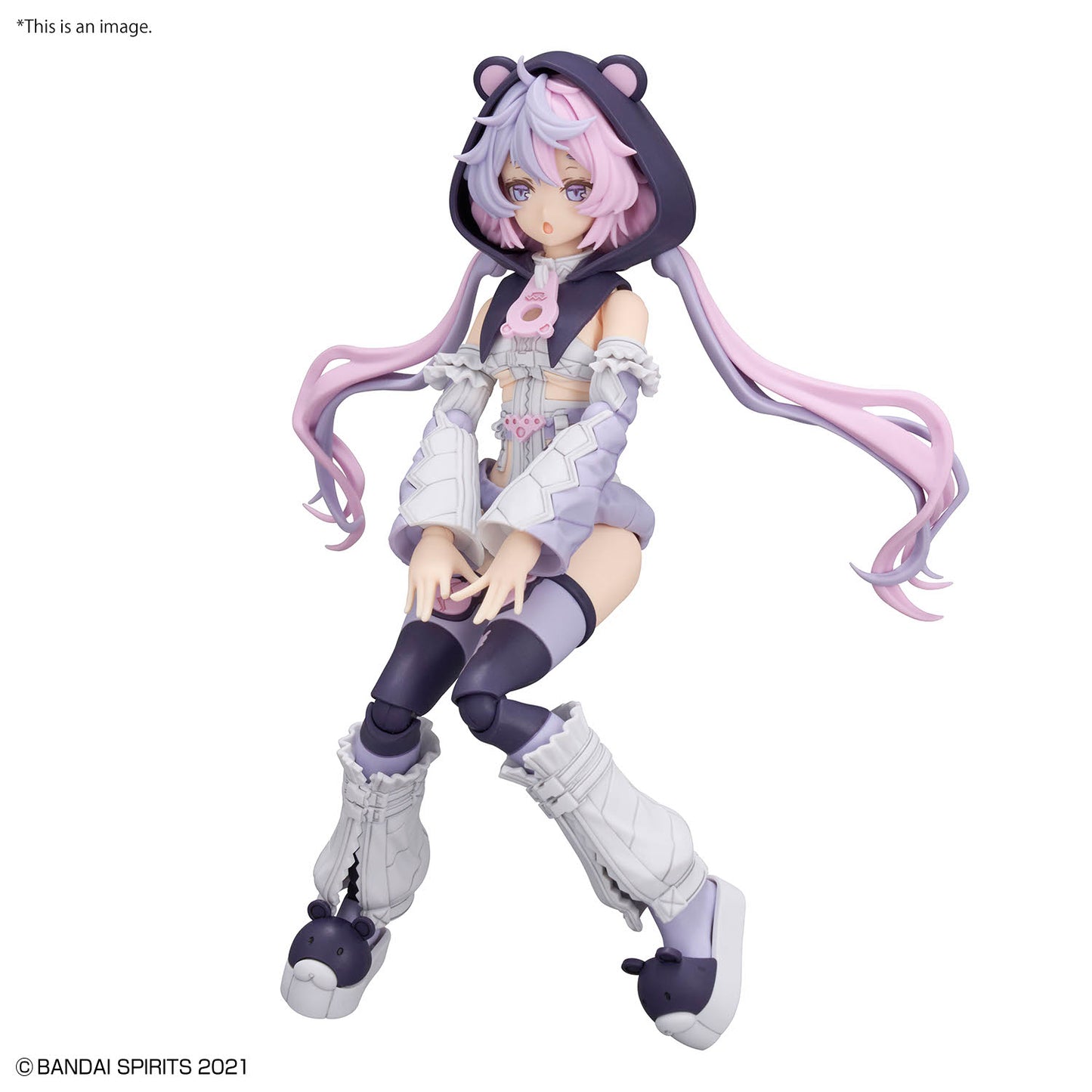2825354 5072557 Bandai 30 Minutes Sisters 30MS #24 SIS-J00 Merunja [Color A] Model Kit 4573102725578