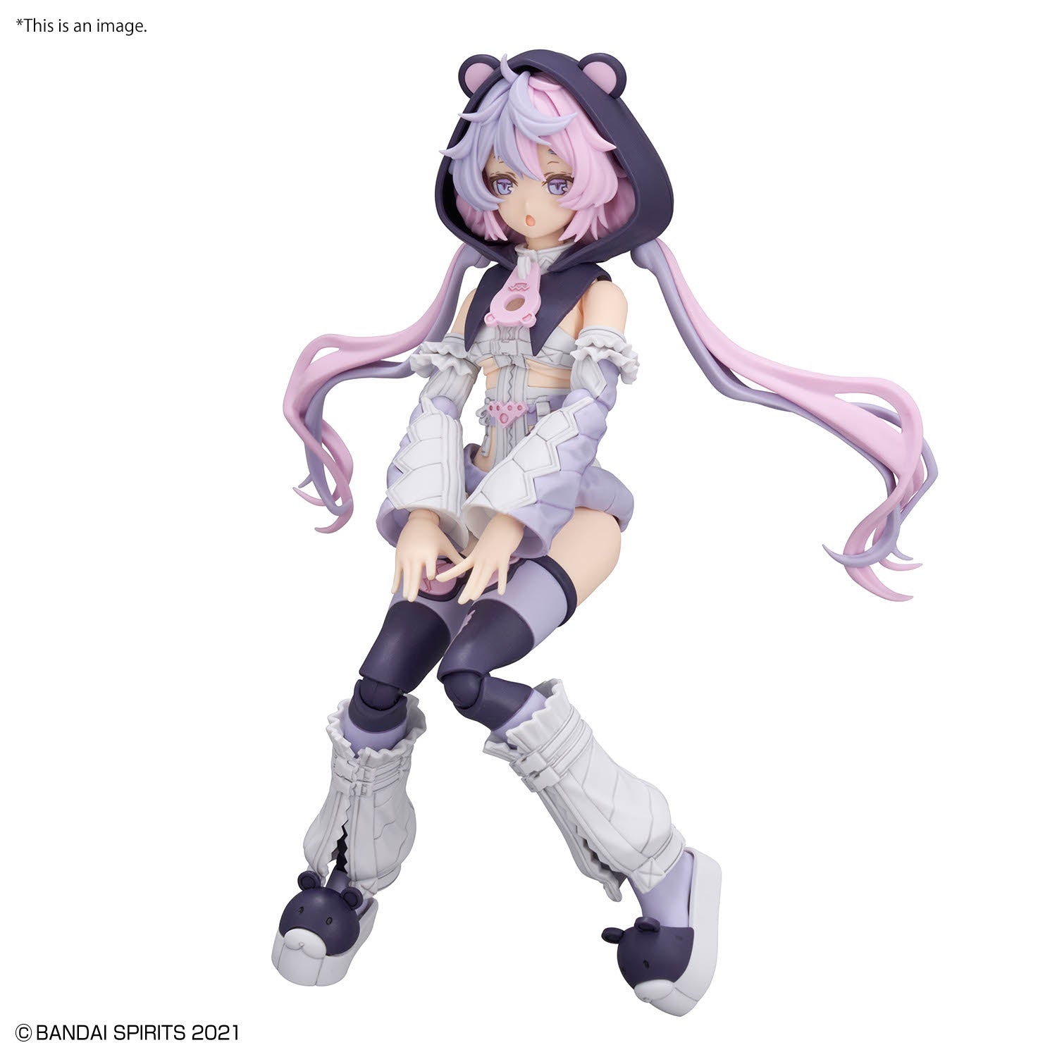 2825354 5072557 Bandai 30 Minutes Sisters 30MS #24 SIS-J00 Merunja [Color A] Model Kit 4573102725578