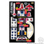 Bandai SMP [SHOKUGAN MODELING PROJECT] Voltes V - V Together Set Model Kit