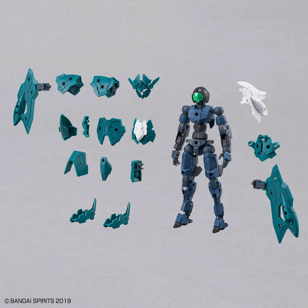 2836586 5074274 Bandai 30 Minutes Missions 30MM #81 1/144 EXM-A9p Spinatio (Pirate Type) Model Kit 4573102742742
