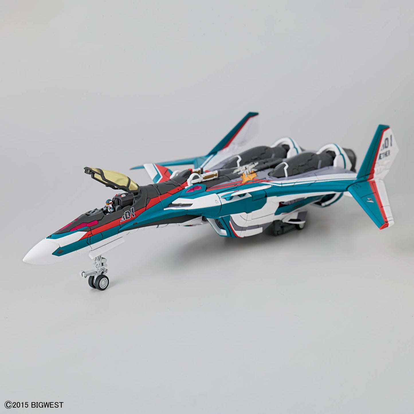 2844652 5072010 Bandai Macross Delta HG 1/100 VF-31S Siegfried (Arad Moldres Use) Deluxe Set Model Kit 4573102720108
