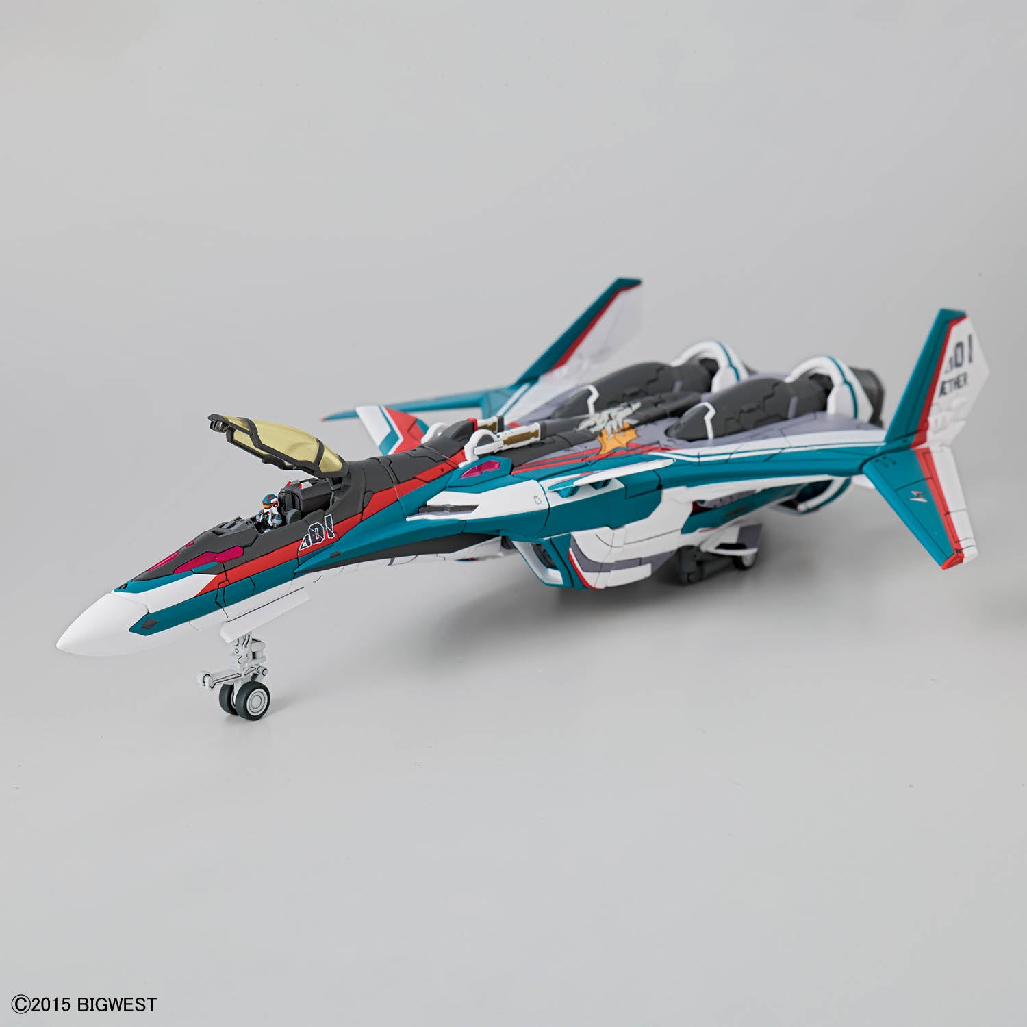2844652 5072010 Bandai Macross Delta HG 1/100 VF-31S Siegfried (Arad Moldres Use) Deluxe Set Model Kit 4573102720108