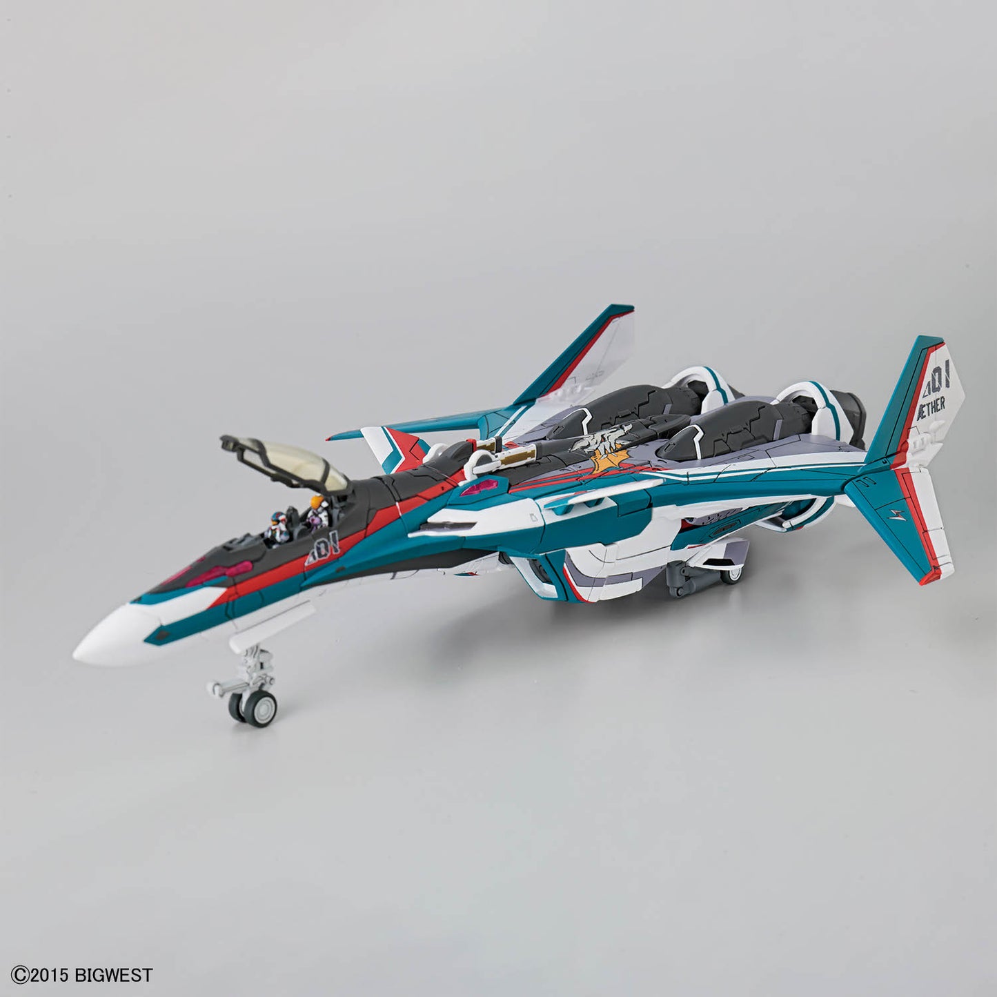 2844652 5072010 Bandai Macross Delta HG 1/100 VF-31S Siegfried (Arad Moldres Use) Deluxe Set Model Kit 4573102720108