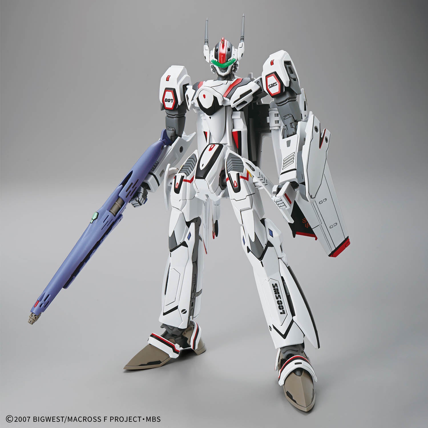 2844655 Bandai Macross Frontier HG 1/100 VF-25F Messiah Valkyrie (Alto Custom) Model Kit 4573102720467