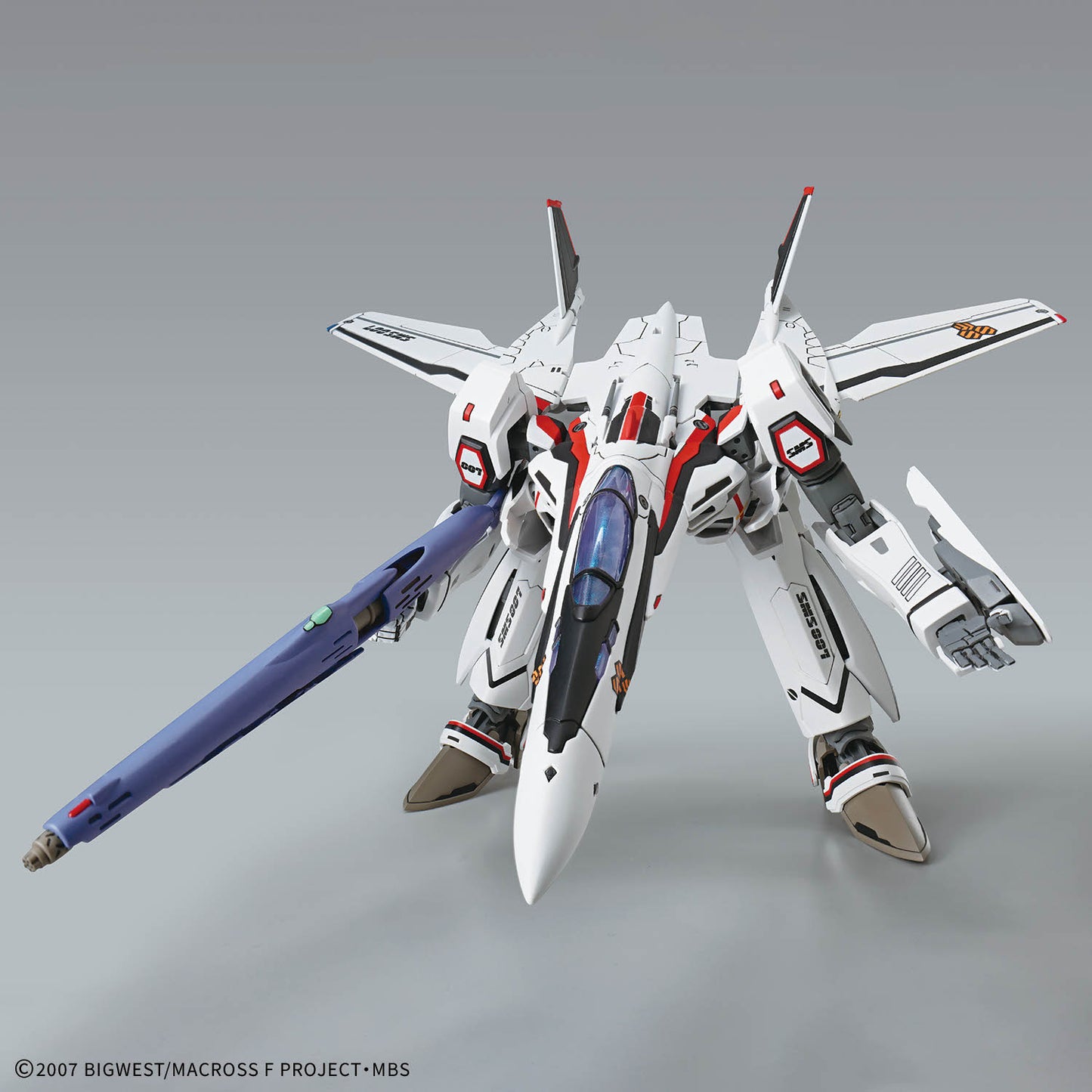 2844655 Bandai Macross Frontier HG 1/100 VF-25F Messiah Valkyrie (Alto Custom) Model Kit 4573102720467