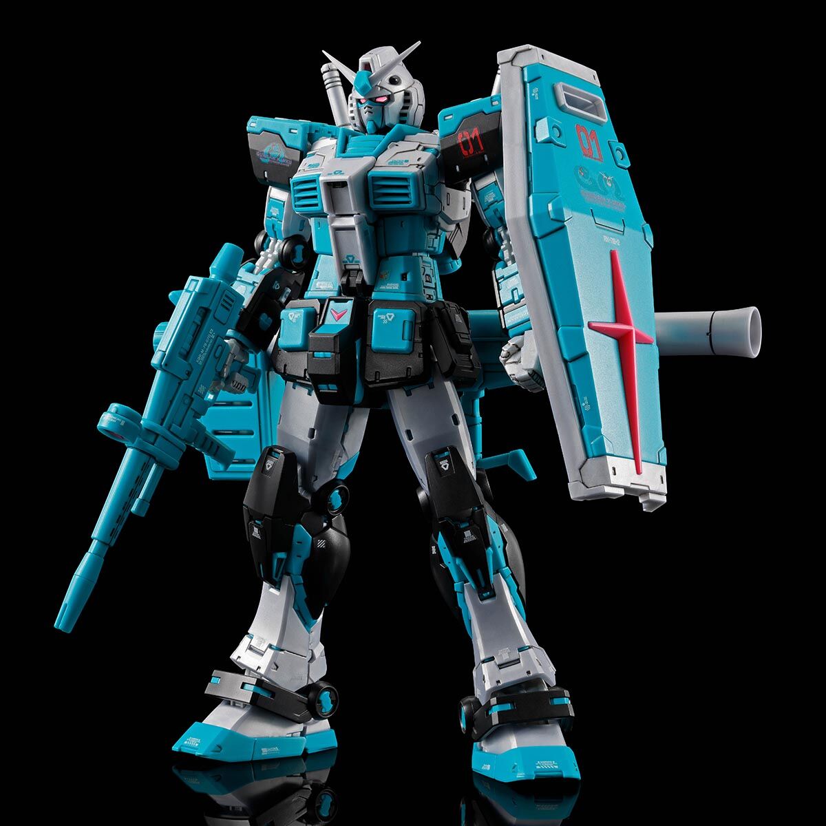 2845054 5072569 Bandai RG 1/144 RX-78-2 Gundam Ver 2.0 (Hatsune Miku Ver. )Model Kit 4573102725691