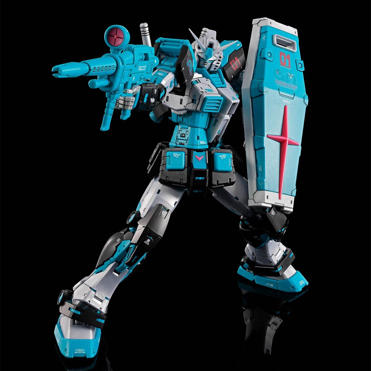 2845054 5072569 Bandai RG 1/144 RX-78-2 Gundam Ver 2.0 (Hatsune Miku Ver. )Model Kit 4573102725691