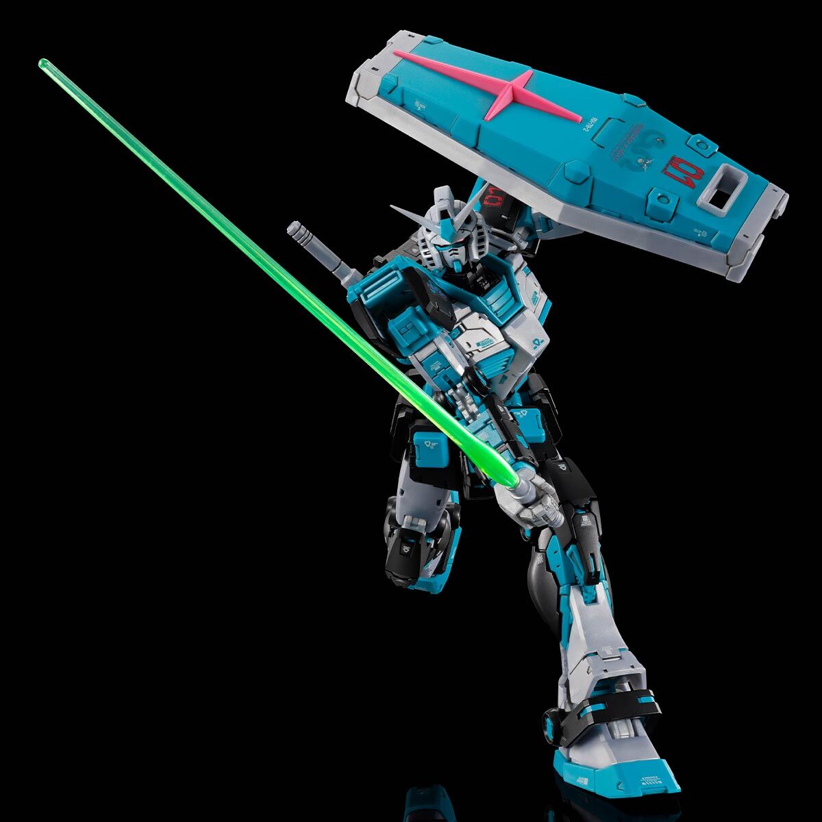 2845054 5072569 Bandai RG 1/144 RX-78-2 Gundam Ver 2.0 (Hatsune Miku Ver. )Model Kit 4573102725691