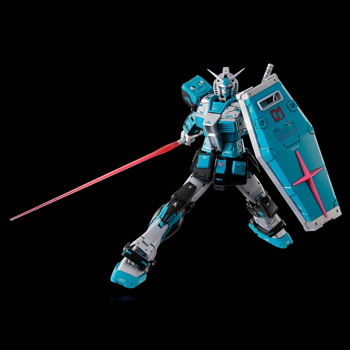 2845054 5072569 Bandai RG 1/144 RX-78-2 Gundam Ver 2.0 (Hatsune Miku Ver. )Model Kit 4573102725691