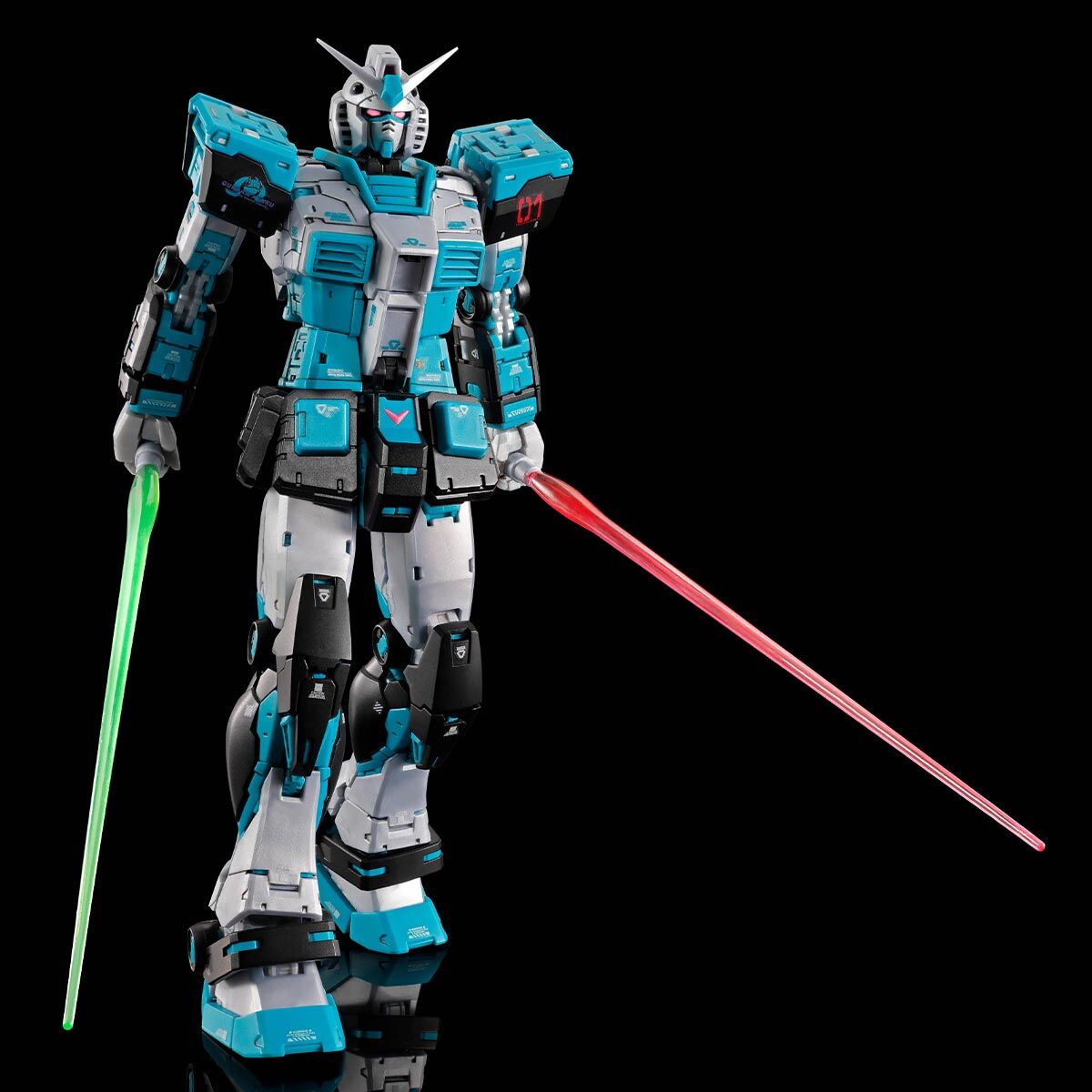 2845054 5072569 Bandai RG 1/144 RX-78-2 Gundam Ver 2.0 (Hatsune Miku Ver. )Model Kit 4573102725691