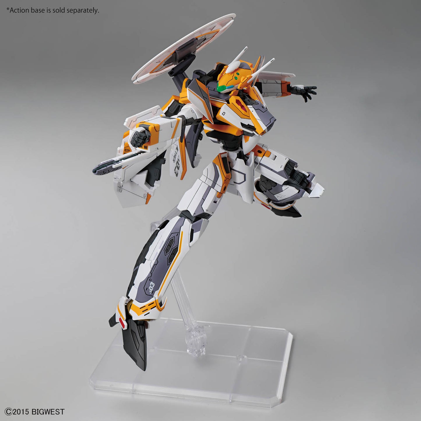 2859010 5072546 Bandai Macross Delta HG 1/100 VF-31E Siegfried (Chuck Mustang Use) Model Kit 4573102725462
