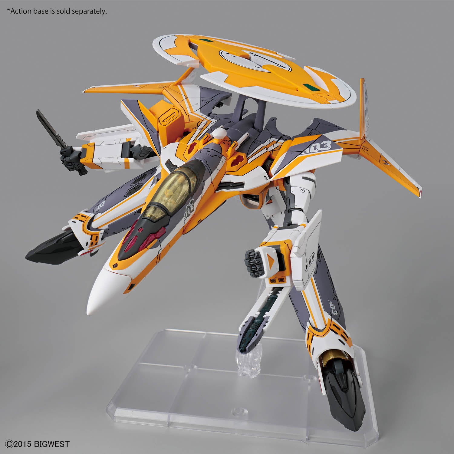 2859010 5072546 Bandai Macross Delta HG 1/100 VF-31E Siegfried (Chuck Mustang Use) Model Kit 4573102725462
