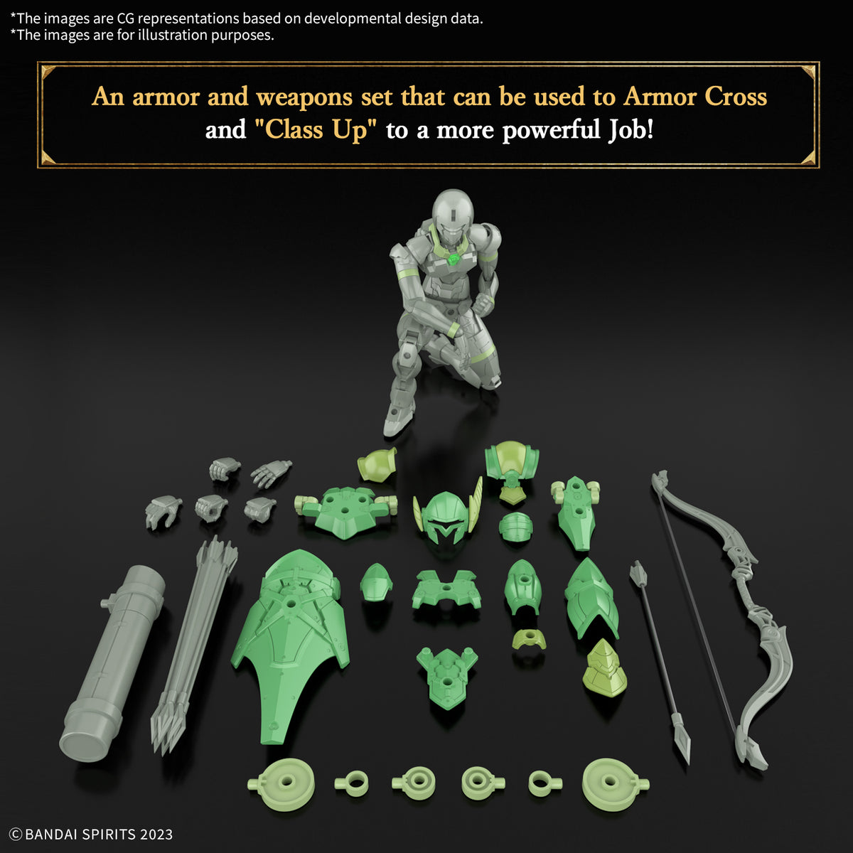 Bandai Hobby – 30 Minute Fantasy – #07 Liber Archer 30 MF Model Kit Bandai Hobby – 30 Minute Fantasy – #07 Liber Archer 30 MF Model Kit