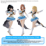 Bandai 30 Minutes Sisters THE iDOLMASTER Shiny Color Option Body Parts Beyond The Blue Sky 1 [Color A] Model Kit
