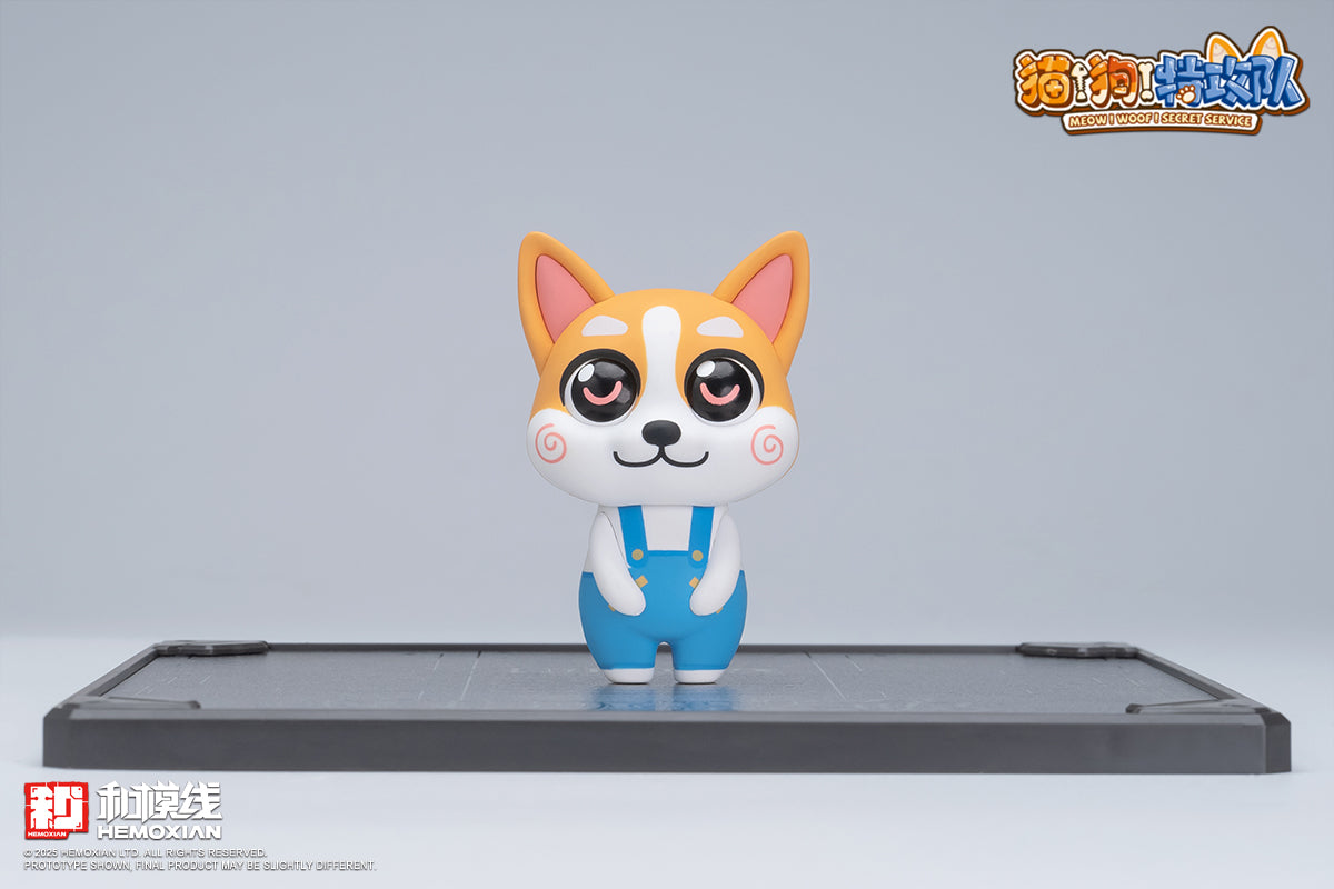 Hemoxian Meow! Woof! Secret Service Colaji Model Kit