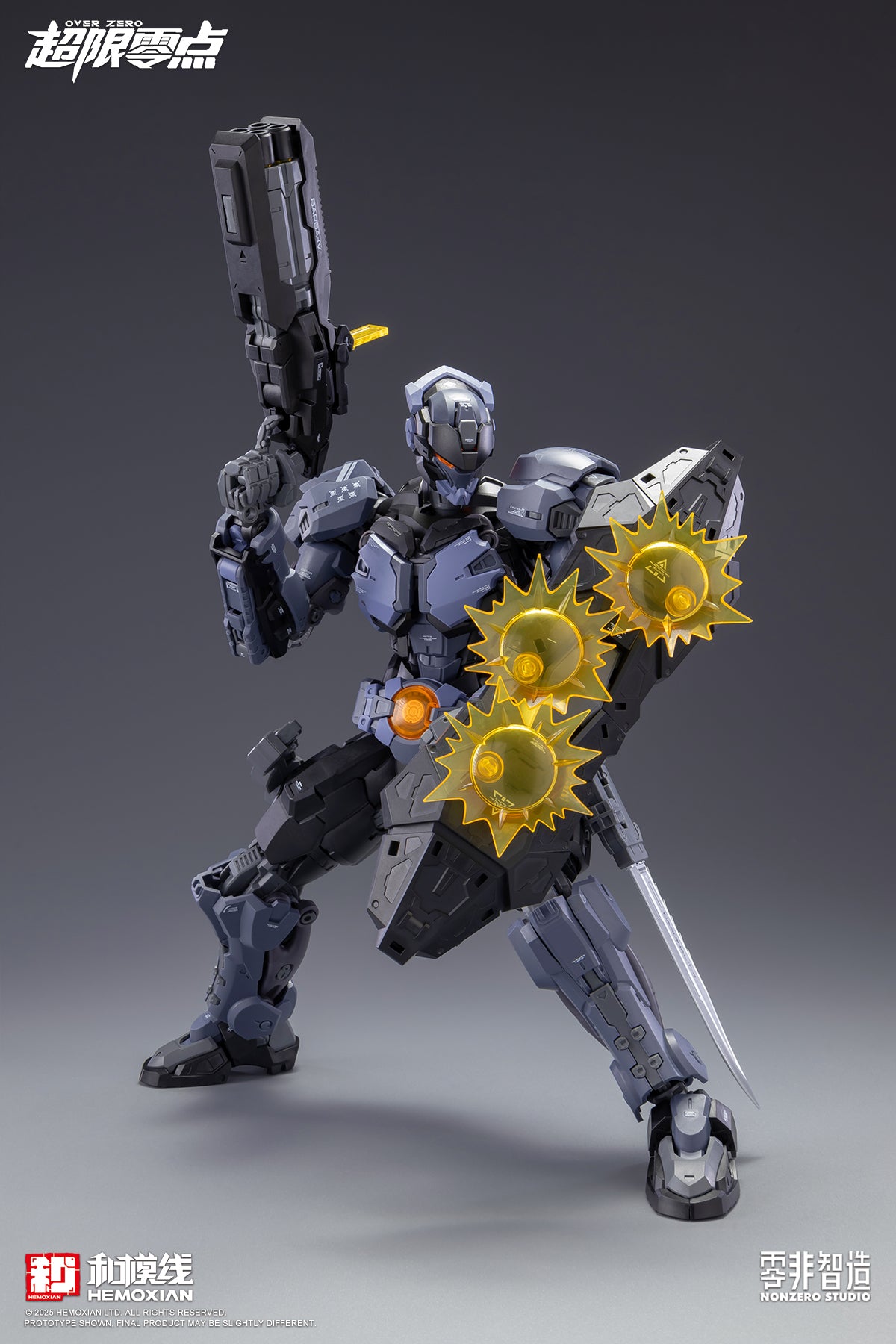 NonZero Studio OVERZERO Boxer Baki Model Kit