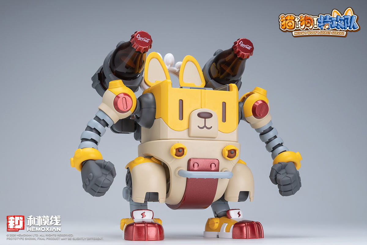 Hemoxian Meow! Woof! Secret Service Colaji Model Kit