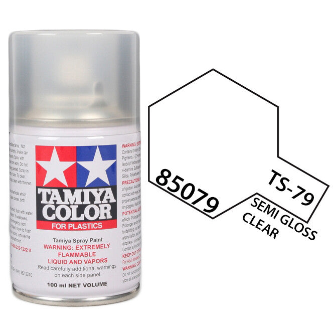 85079 Tamiya TS-79 Semi Gloss Clear Spray 4950344850792