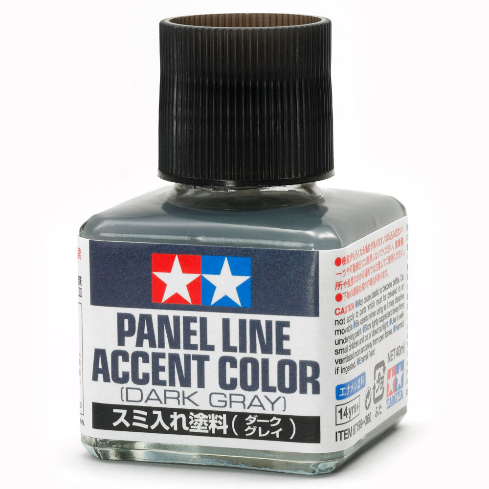87199 Tamiya Panel Line Accent Color Dark Gray 4950344071845