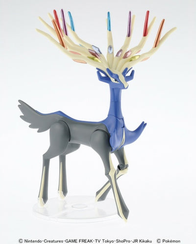 985162 5066716 Bandai Pokemon Plamo Select Xerneas Model Kit 4573102577528