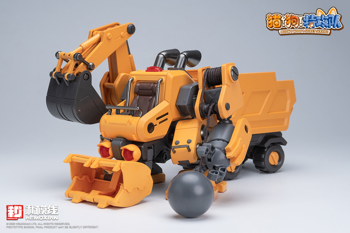 Hemoxian Meow! Woof! Secret Service Husky Model Kit