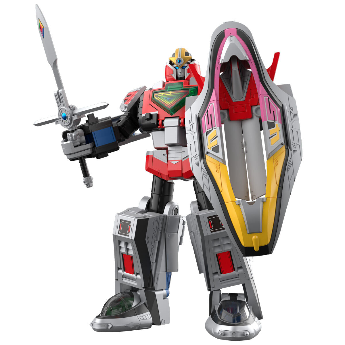 BANF922855 Bandai SMP [SHOKUGAN MODELING PROJECT] Mirai Sentai Timeranger 3D Formation Time Robo Model Kit 4570117922855
