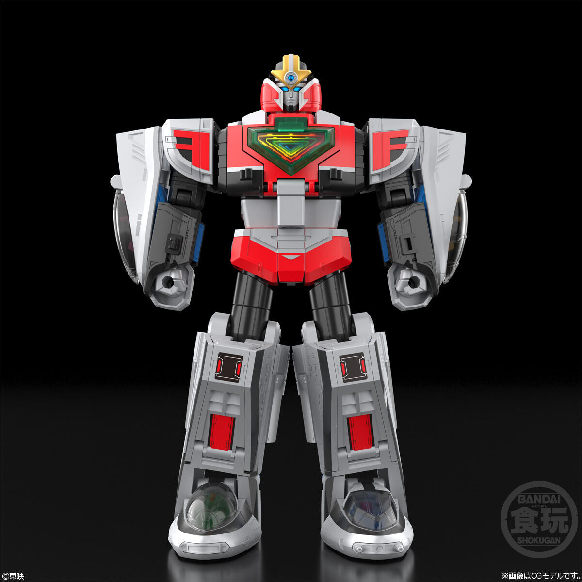 BANF922855 Bandai SMP [SHOKUGAN MODELING PROJECT] Mirai Sentai Timeranger 3D Formation Time Robo Model Kit 4570117922855