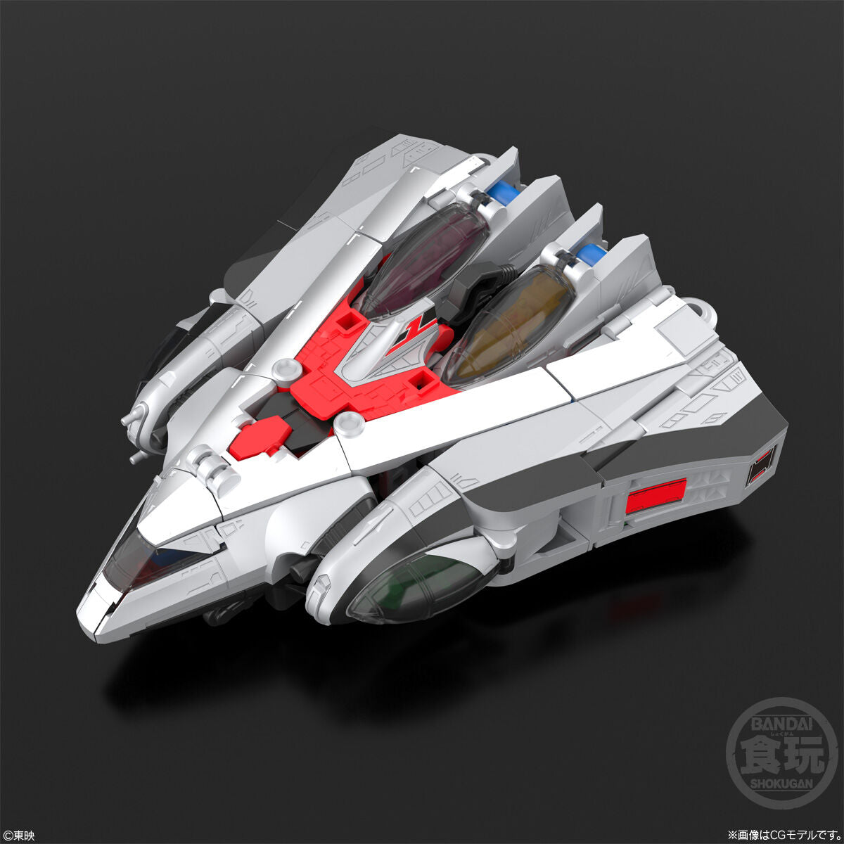 BANF922855 Bandai SMP [SHOKUGAN MODELING PROJECT] Mirai Sentai Timeranger 3D Formation Time Robo Model Kit 4570117922855