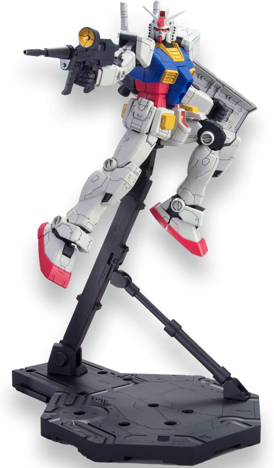 Action Base One Variants Bandai Black Action Base 1 Display Stand 1/100 – Gunpla Style
