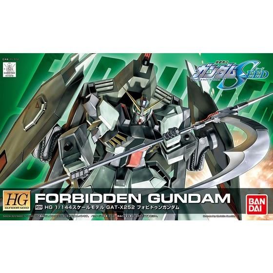 BAS2156407 Bandai HG 1/144 R09 GAT-X252 Forbidden Gundam Model Kit 4573102579140