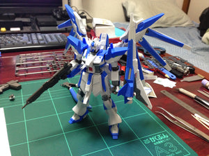 BAS2279775 Bandai HGBF 1/144 RX-93-ν2V Hi-ν Gundam Vrabe Model Kit 4573102554383
