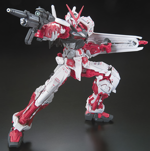 BAS2295837 Bandai RG 1/144 MBF-P02 Gundam Astray Red Frame Model Kit 4573102616180