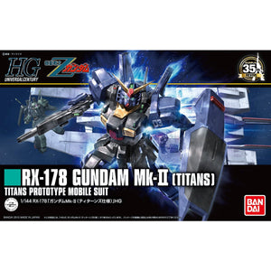 Bandai HGUC 1/144 RX-178 Gundam MK-II Titans Model Kit