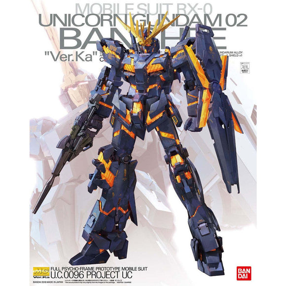 Bandai MG 1/100 RX-0 Unicorn Gundam 02 Banshee Ver.Ka Model Kit