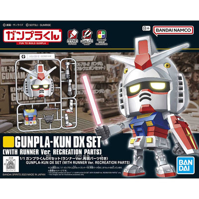 2640762 5065118 Bandai Gunpla-Kun Dx Set (With Runner Ver. Recreation Parts) Model Kit 4573102651181