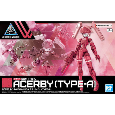 BAS2648698 Bandai 30 Minute Mission 30MM EXM-H15A Acerby (Type-A) Model Kit 4573102656933