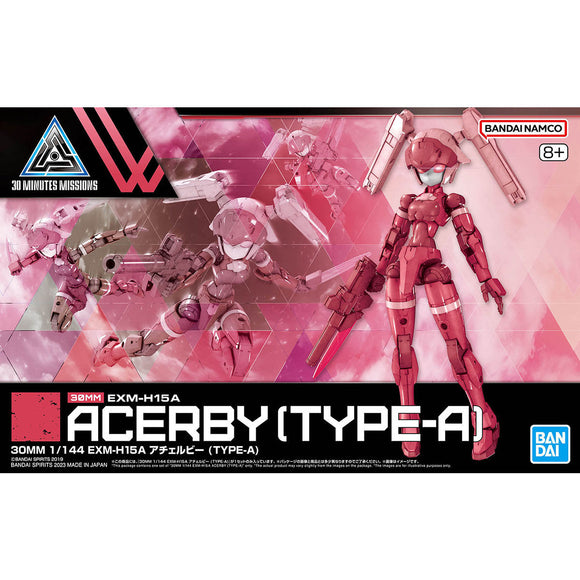 BAS2648698 Bandai 30 Minute Mission 30MM EXM-H15A Acerby (Type-A) Model Kit 4573102656933
