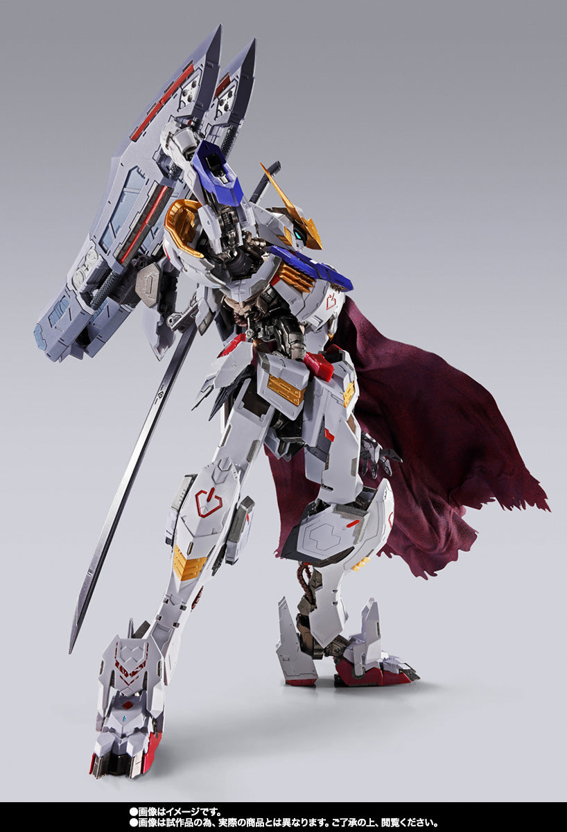 BAS69331 Bandai Tamashii Nations Metal Build Gundam Barbatos (4th Form) + Boomerang Mace Action Figure 4573102693310