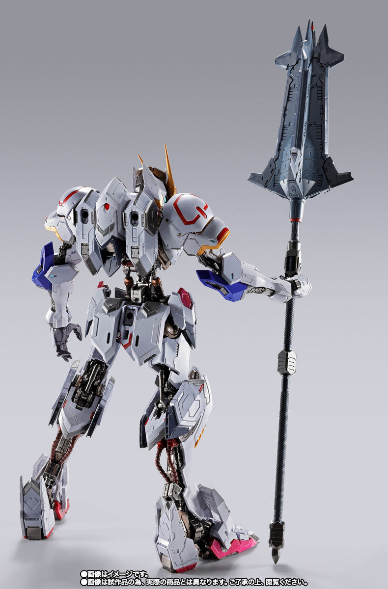 BAS69331 Bandai Tamashii Nations Metal Build Gundam Barbatos (4th Form) + Boomerang Mace Action Figure 4573102693310