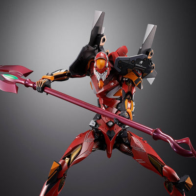 BAS69335 Bandai Tamashii Nations Metal Build Evangelion Production Model-02 30th With The Spear of Cassius Action Figure 4573102693358