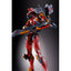 BAS69335 Bandai Tamashii Nations Metal Build Evangelion Production Model-02 30th With The Spear of Cassius Action Figure 4573102693358