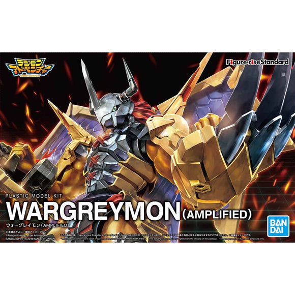 BASS57815 Bandai Digimon Adventure Figure-rise Standard Amplified WarGreymon Model Kit 4573102578150